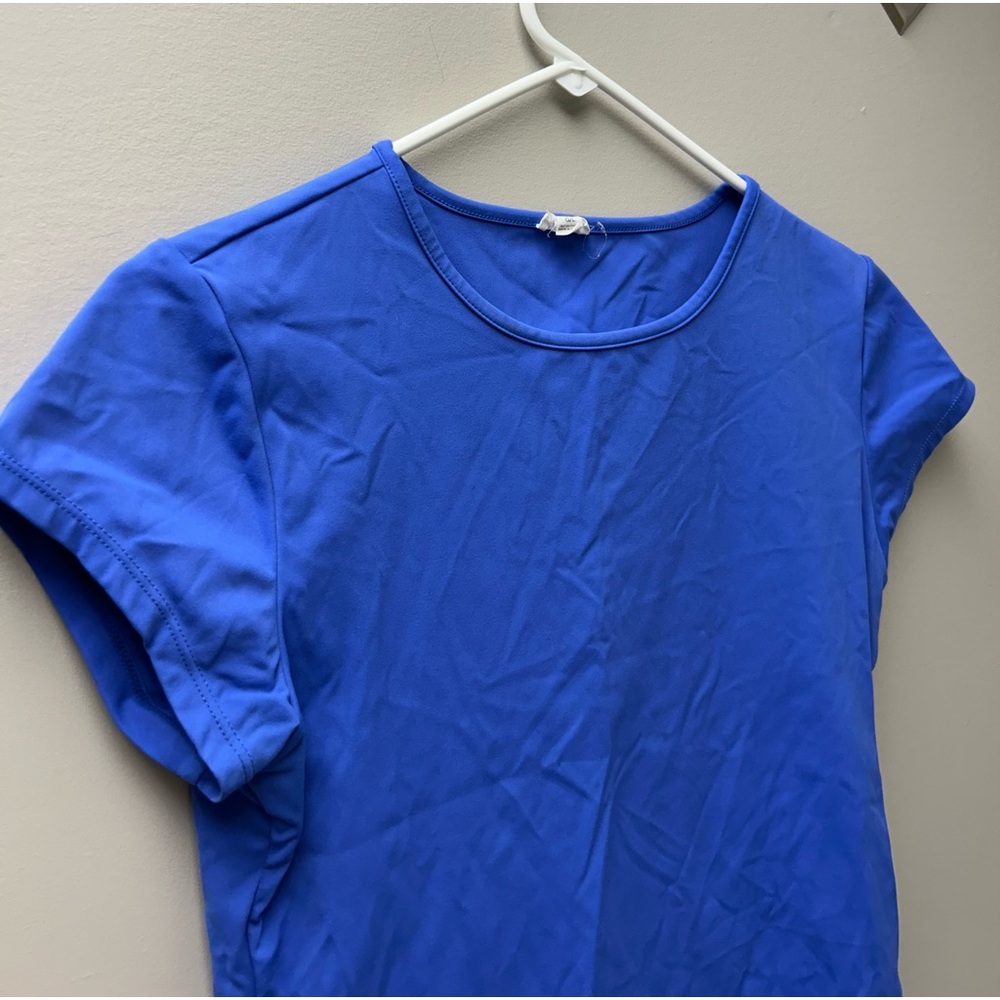 Garage Women’s Sleek‎ Crewneck T Shirt Blue - Picture 2 of 5